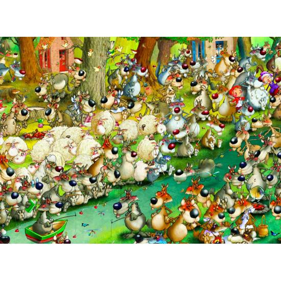 Comprar Puzzle Grafika Las Ovejas y Los Lobos de 2000 Piezas - Grafika-30392