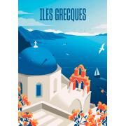 Puzzle Hachette Escapada a las Islas Griegas de 500 Piezas