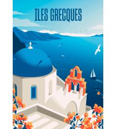 Puzzle Hachette Escapada a las Islas Griegas de 500 Piezas