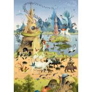 Puzzle Heye Con Hieronymus Bosch de 500 Piezas