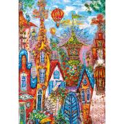 Puzzle Heye La Puerta Azul de 500 Piezas