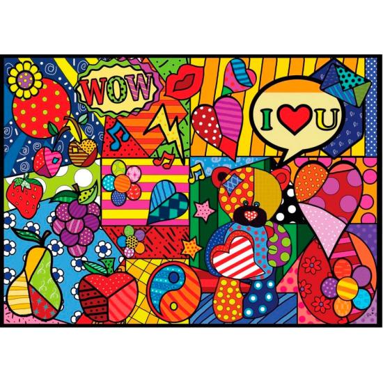 Comprar Puzzle Jacarou Pop Art Inspiration de 1000 Piezas JACAROU JP POPA1000