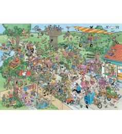 Puzzle Jumbo Avistamiento de Aves en el Gran Jardín de 1000 Pzs Puzzle Jumbo Avistamiento de Aves en el Gran Jardín de 1000 Pzs