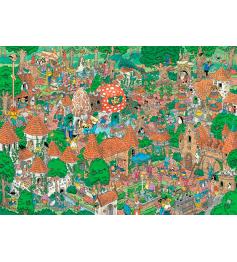 Puzzle Jumbo Bosque de Cuento de Hadas de 1000 Piezas Puzzle Jumbo Bosque de Cuento de Hadas de 1000 Piezas