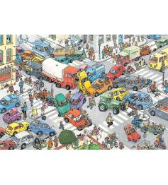 Puzzle Jumbo Caos en el Tráfico de 3000 Piezas Puzzle Jumbo Caos en el Tráfico de 3000 Piezas