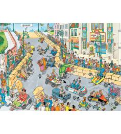 Puzzle Jumbo Carrera de Cajas de Jabón de 1000 Piezas Puzzle Jumbo Carrera de Cajas de Jabón de 1000 Piezas