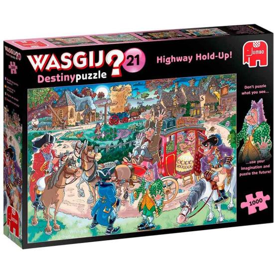 Puzzle Jumbo Destiny Robo de la Autopista de 1000 Piezas Puzzle Jumbo Destiny Robo de la Autopista de 1000 Piezas