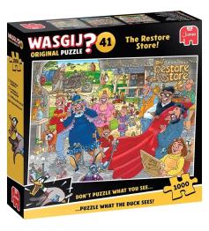 Puzzle Jumbo Original La Tienda de Restauración de 1000 Piezas Puzzle Jumbo Original La Tienda de Restauración de 1000 Piezas