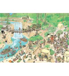 Puzzle Jumbo Tour por la Jungla de 1000 Piezas Puzzle Jumbo Tour por la Jungla de 1000 Piezas
