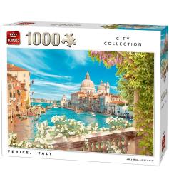 Puzzle King Gran Canal de Venecia de 1000 Piezas