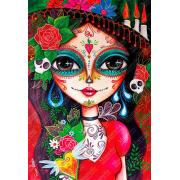 Puzzle Magnolia Catrina de 1000 Piezas