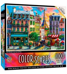 Puzzle MasterPieces Calles de París de 1000 Piezas