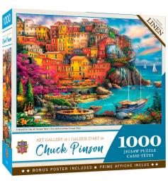 Puzzle MasterPieces Un Bello Día en Cinque Terre de 1000 Piezas