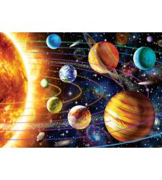 Puzzle Neón Art Puzzle Sistema Solar de 1000 Piezas