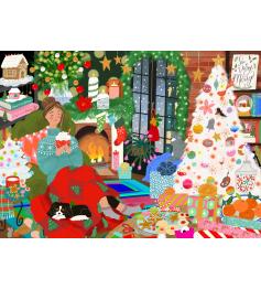 Puzzle Pieces and Peace Rincón De Navidad de 1500 Piezas Puzzle Pieces and Peace Rincón De Navidad de 1500 Piezas