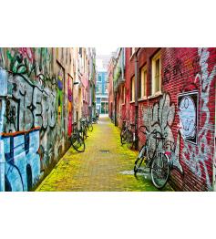 Puzzle Ravensburger Arte Callejero en Amsterdam de 3000 Piezas Puzzle Ravensburger Arte Callejero en Amsterdam de 3000 Piezas