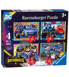 Puzzle Ravensburger Batwheels Progresivo de 12+16+20+24 Pzs