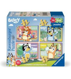 Puzzle Ravensburger Bluey Progresivo de 2+3+4+5 Pzs