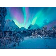 Puzzle Ravensburger Cuando bailan las Auroras Boreales de 1500 P