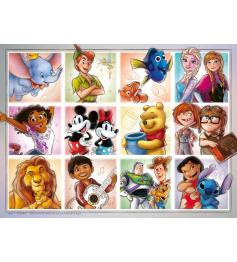 Puzzle Ravensburger Disney Multipersonaje XXL de 100 Piezas