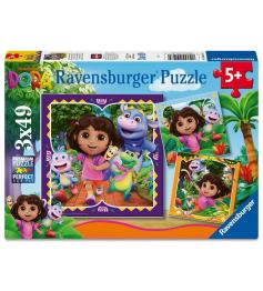 Puzzle Ravensburger Dora de 3x49 Piezas Puzzle Ravensburger Dora de 3x49 Piezas