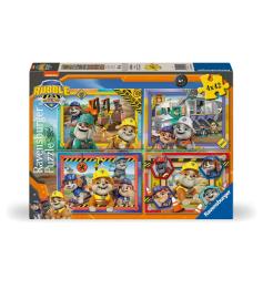Puzzle Ravensburger Equipo Rubble de 4x42 Pzs Puzzle Ravensburger Equipo Rubble de 4x42 Pzs