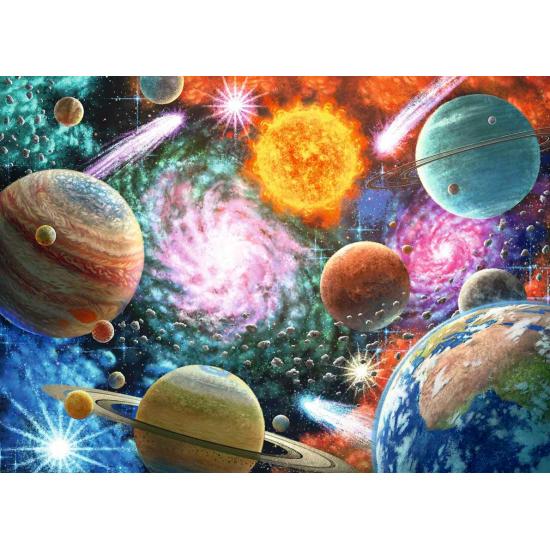 Puzzle Ravensburger Estrellas y Planetas XXL de 100 Piezas Puzzle Ravensburger Estrellas y Planetas XXL de 100 Piezas