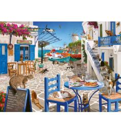 Puzzle Ravensburger Gatos de Mykonos 1500 Pzs