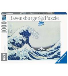 Puzzle Ravensburger La Gran Ola de Kanagawa de 1000 Piezas