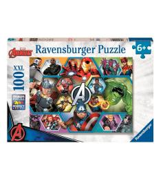 Puzzle Ravensburger Marvel Vengadores XXL de 100 Piezas