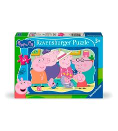 Puzzle Ravensburger Peppa Pig de 35 Piezas Puzzle Ravensburger Peppa Pig de 35 Piezas