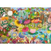 Puzzle Ravensburger Pequeño Mundo de Jardín 1000 Pzs