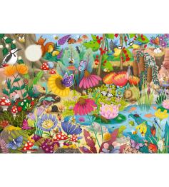 Puzzle Ravensburger Pequeño Mundo de Jardín 1000 Pzs