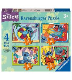 Puzzle Ravensburger Stitch Progresivo 12+16+20+24 Pz