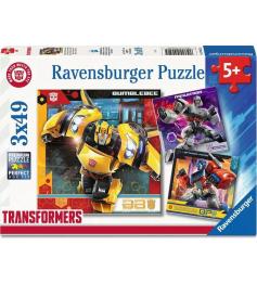 Puzzle Ravensburger Transformers de 3x49 Piezas Puzzle Ravensburger Transformers de 3x49 Piezas