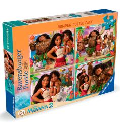 Puzzle Ravensburger Vaiana 2 de 4 x 100 Piezas