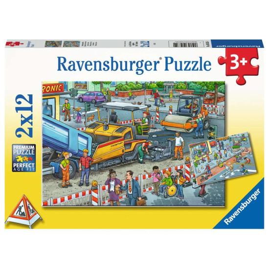 Comprar Puzzle Ravensburger Work in Progress de 2x12 Piezas - ravensburger