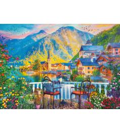 Puzzle Schmidt Hallstatt Pintoresco de 1000 Piezas