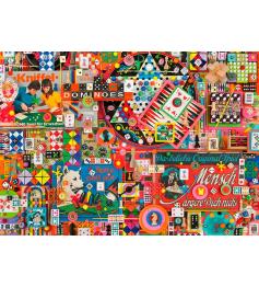 Puzzle Schmidt Juegos de Mesa Vintage de 1000 Piezas