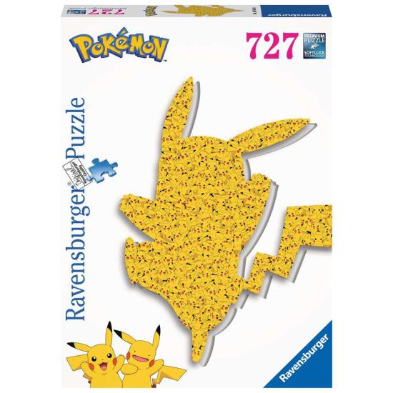 Comprar Puzzle Silueta Ravensburger Pokemon Pikachu De 727 Piezas Ravensburger