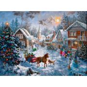 Puzzle SunsOut Feliz Navidad de 1000 Piezas