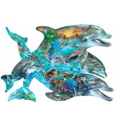 Puzzle SunsOut La Canción de los Delfines de 1000 Piezas