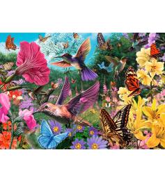 Puzzle Trefl Jardín Del Colibrí de 1000 Piezas