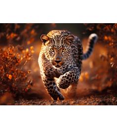 Puzzle Trefl Leopardo Salvaje de 1000 Piezas