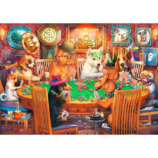 Puzzle Trefl Noche de Juegos de 1000 Piezas Puzzle Trefl Noche de Juegos de 1000 Piezas