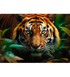 Puzzle Trefl Tigre Salvaje de 1000 Piezas