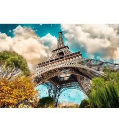 Puzzle Trefl Torre Eiffel En París, Francia de 1000 Piezas